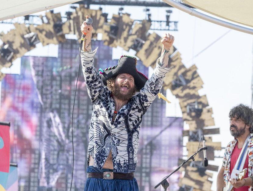 Lorenzo a Viareggio durante il suo tour estivo, luglio 2019. Foto ANSA/CLAUDIO GIOVANNINI