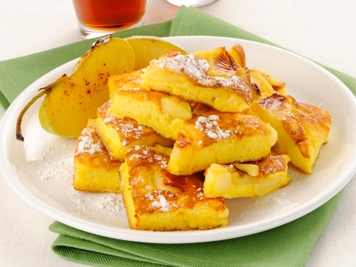 Mele ricette light: frittata dolce