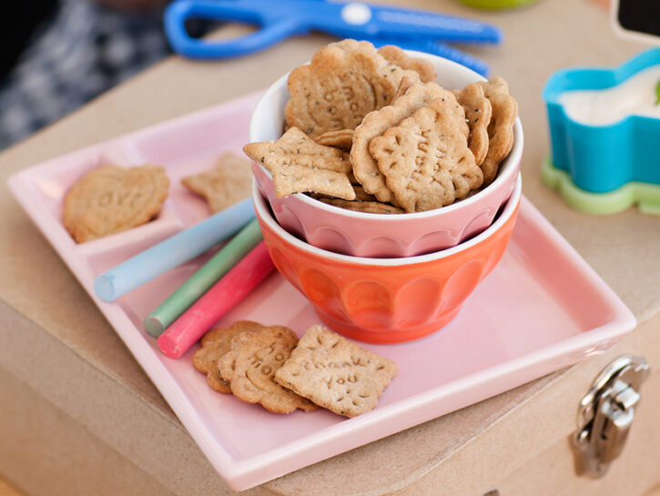 Merenda sana: cracker aromatici