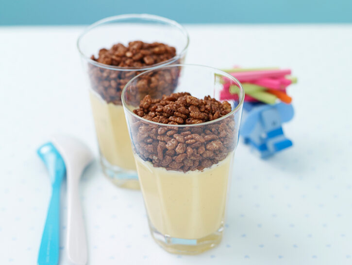 Merenda sana: crema alla vaniglia
