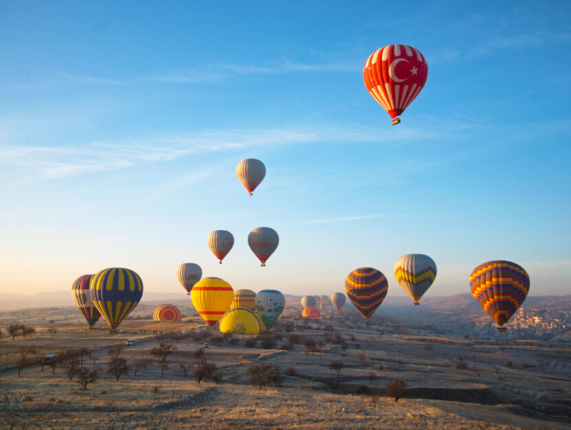 volare sulla cappadocia in mongolfiera