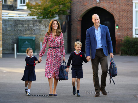 Il primo giorno di scuola della principessina Charlotte