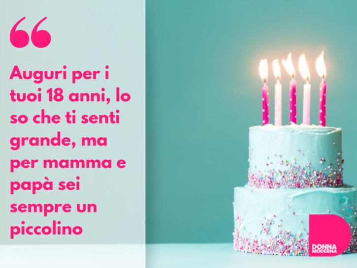 Auguri Di Compleanno Per I 18 Anni Frasi Per Chi Diventa Maggiorenne Donna Moderna