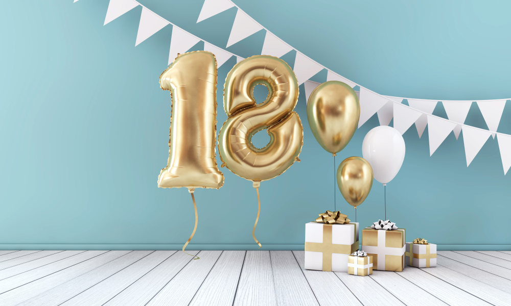Auguri di buon compleanno per i 18 anni: immagini e frasi per l