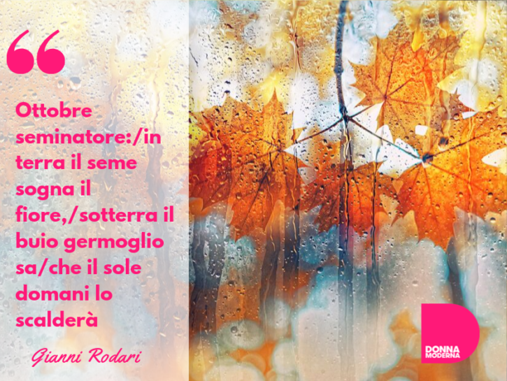 Frasi su Ottobre: citazioni e aforismi celebri e divertenti per inizio e  fine mese - Donna Moderna