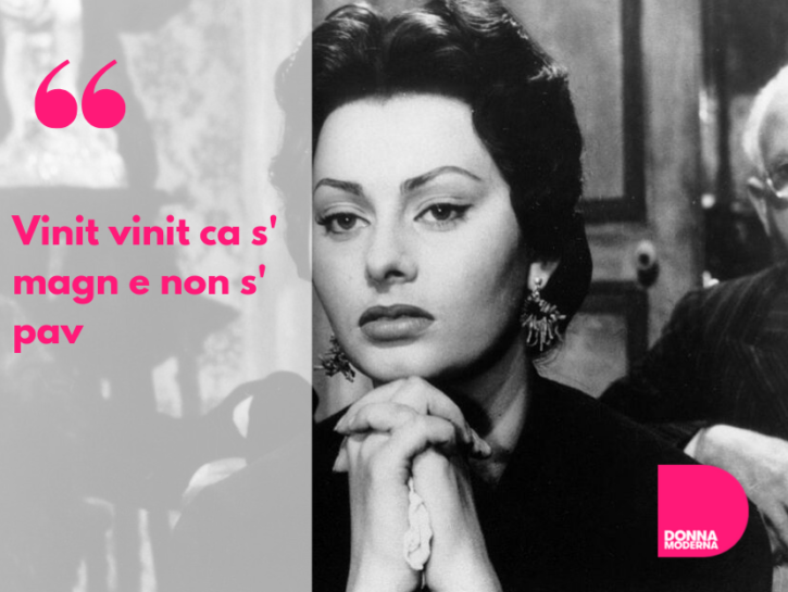 frasi sophia loren napoletano