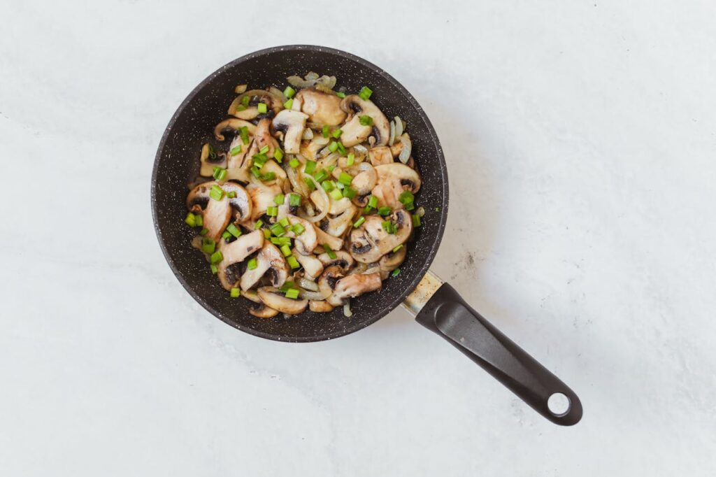 funghi saltati in padella