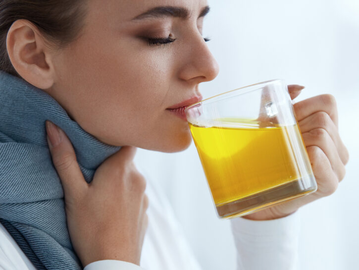 Gola infiammata: cosa mangiare e cosa evitare