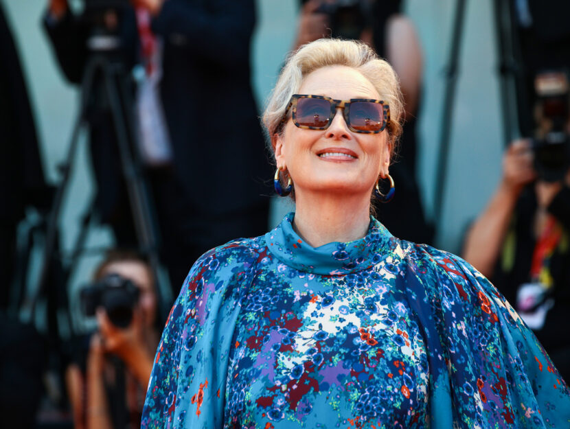 Meryl Streep walks the red carpet