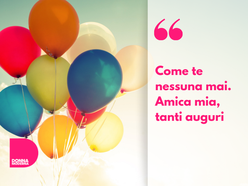 Lettera buon compleanno amica speciale