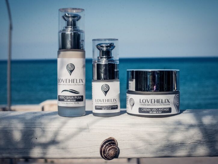 LoveHelix®: bava di lumaca pura per pelli rigenerate, a tutte le età
