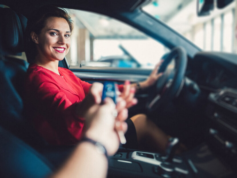 Consegna auto con noleggio a lungo termine