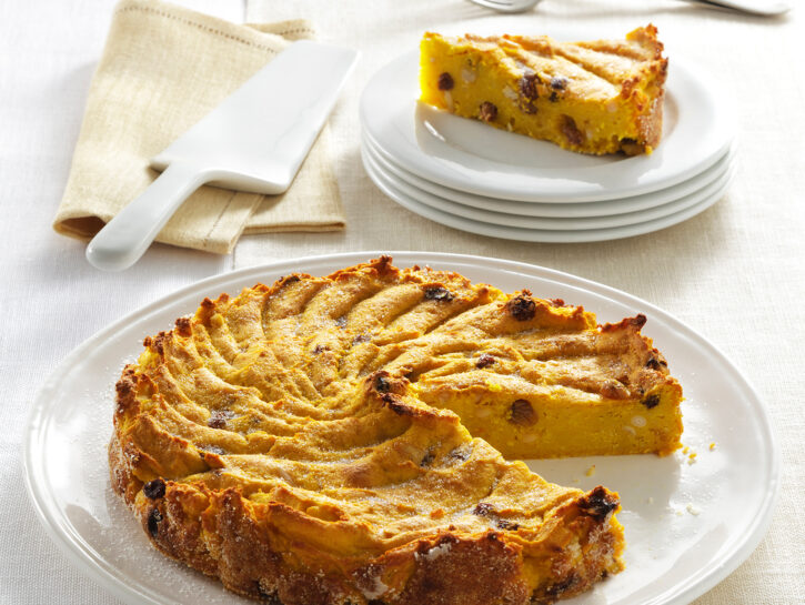 Torta di patate dolci americane