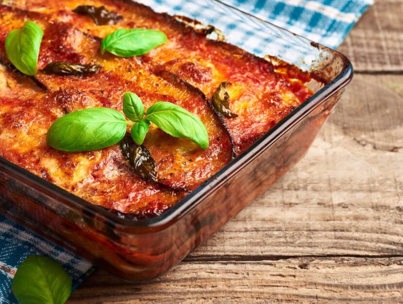 parmigiana tra i secondi vegetariani