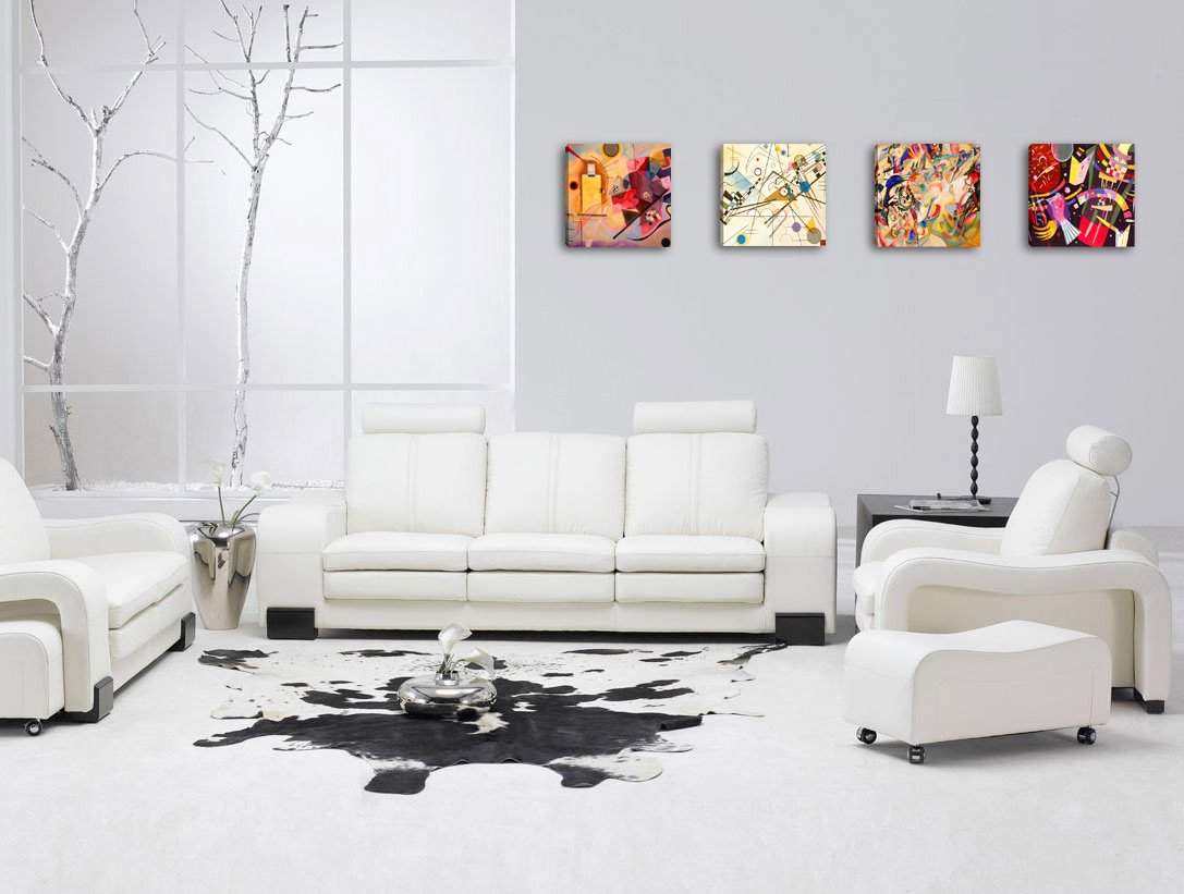 Leinwand Wandbild 60x90cm - Moderne Kunst Für Wohnzimmer & Büro