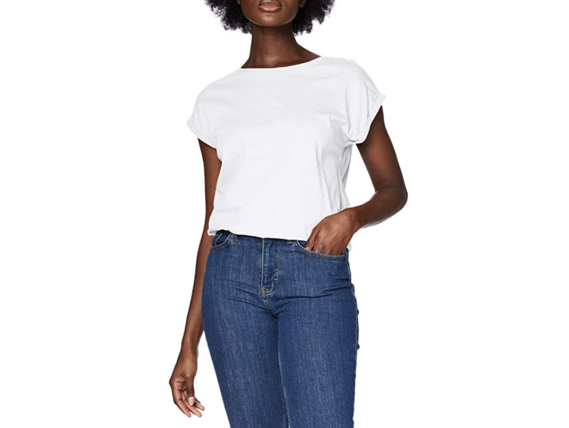 T-shirt T-wash D-5DIESEL in Cotone di colore Bianco Donna Abbigliamento da T-shirt e top da T-shirt 