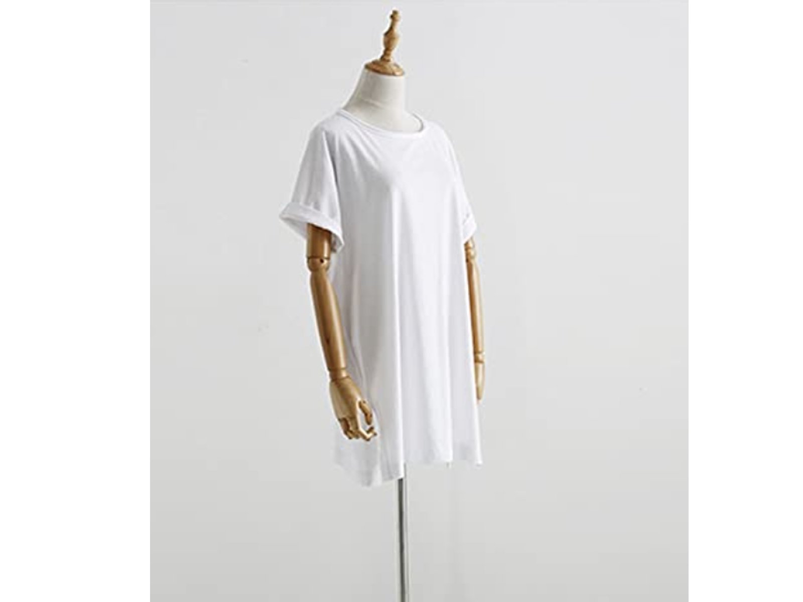 T-shirt In Jersey Double Question MarkMoschino in Cotone di colore Bianco Donna Abbigliamento da T-shirt e top da T-shirt 