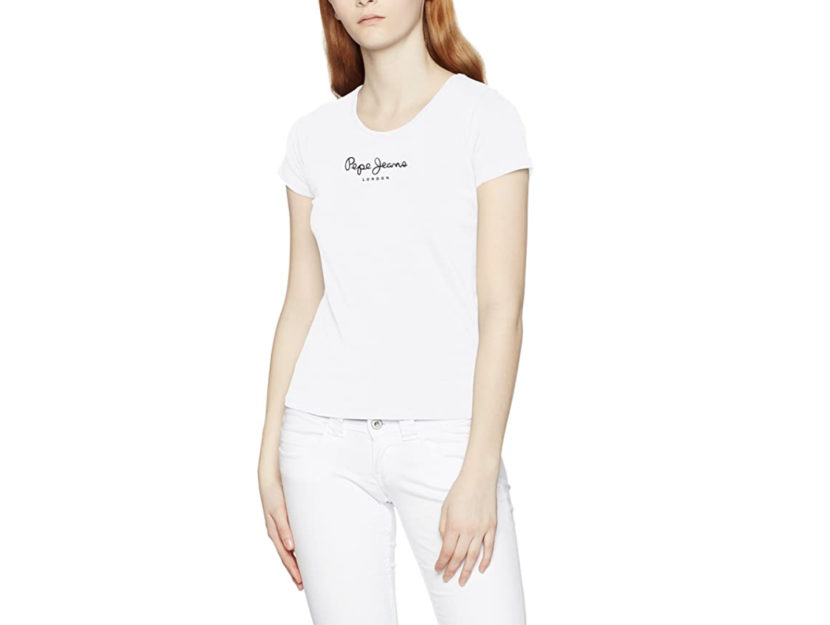 T-SHIRT DONNA ORVEN IN COTONE BIANCA