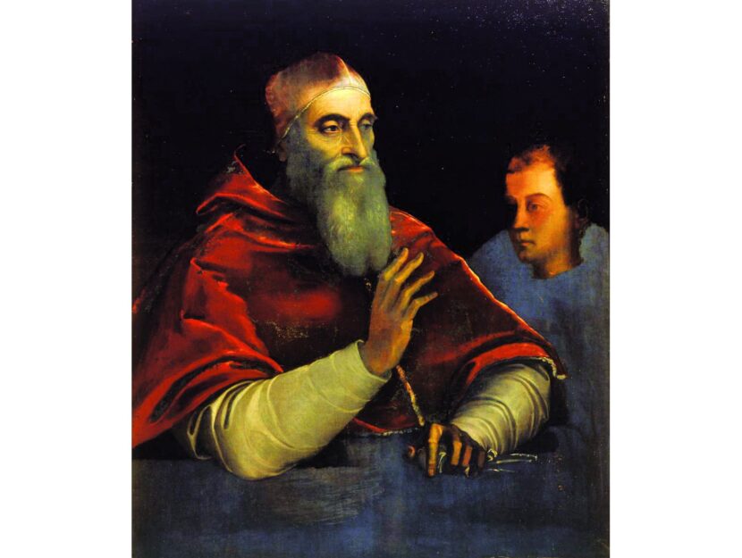 Il ritratto di Paolo III di Sebastiano del Piombo verrà esposto alla mostra I Farnese: le arti, il