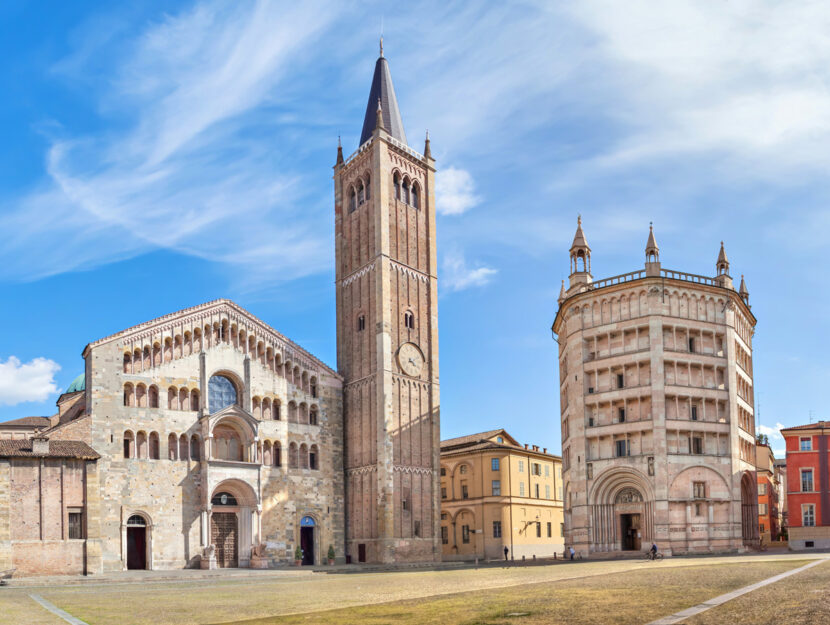 Parma piazza Duomo