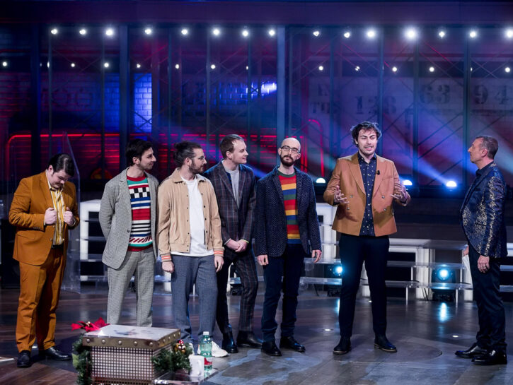 Pinguini Tattici Nucleari a Sanremo con 