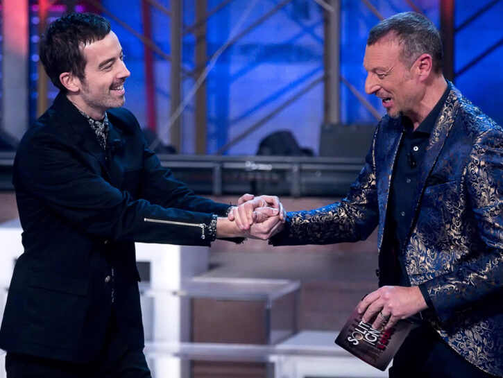 Diodato a Sanremo 2020 canta 