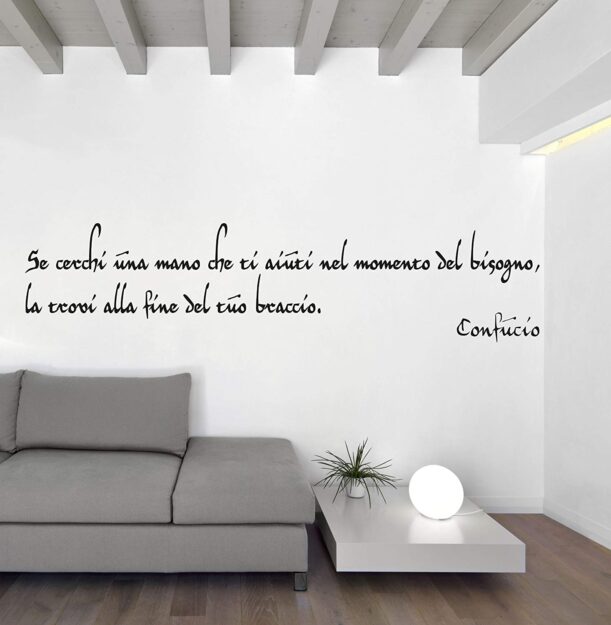 adesivo murale wall stickers frase adesivi cucina home benvenuto