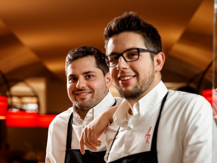 Andrea De Carli e Marco Cozza, gli chef delle erbe spontanee del Rose Salò