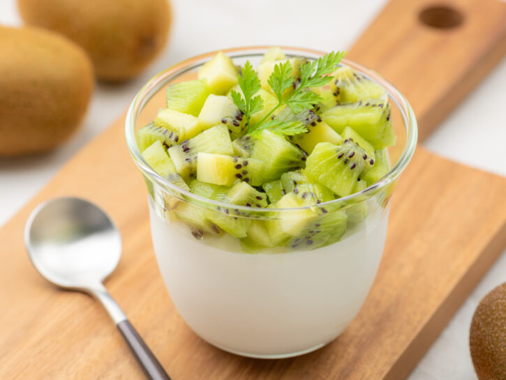 Mousse di kiwi: fresca, leggera e pronta in pochi minuti