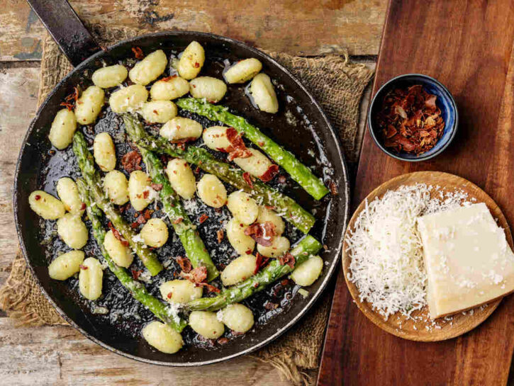 Gnocchetti agli asparagi: un piatto tutto da gustare