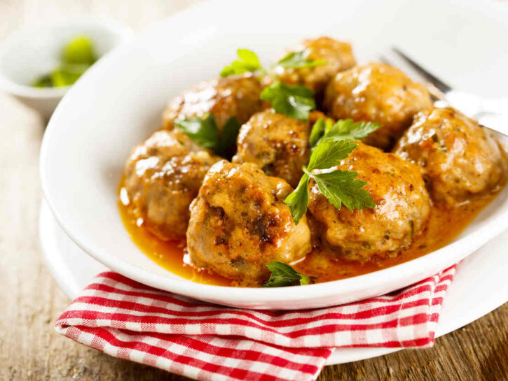 Polpette morbide al sugo di champignon: la ricetta d'autunno