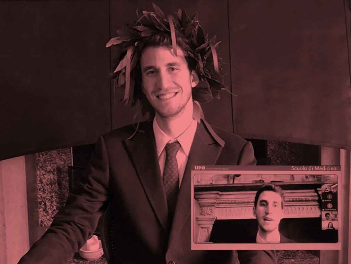 Pietro si laurea in streaming. E farà il medico di base