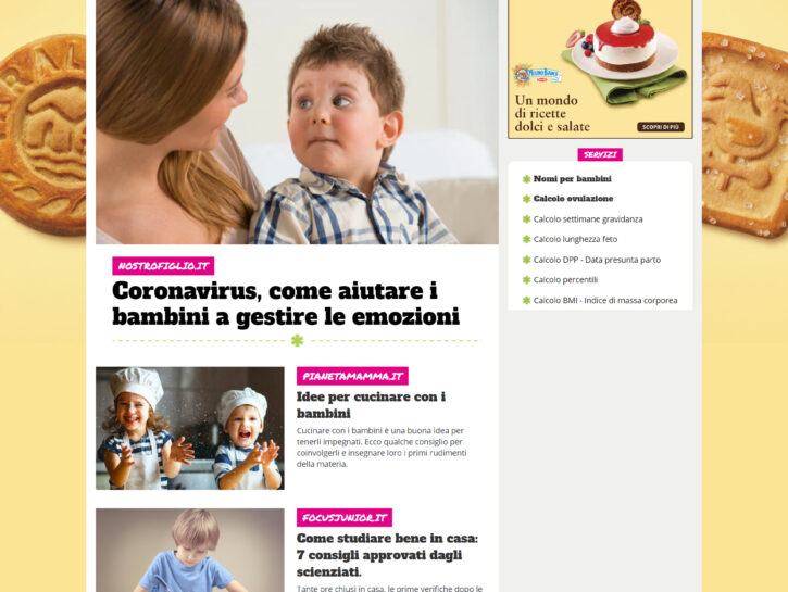 NostroFiglio, PianetaMamma e Focus Junior #inCasaConMulino