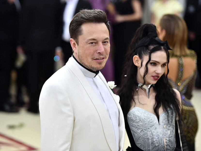 Elon Musk e Grimes al Met Gala 2018