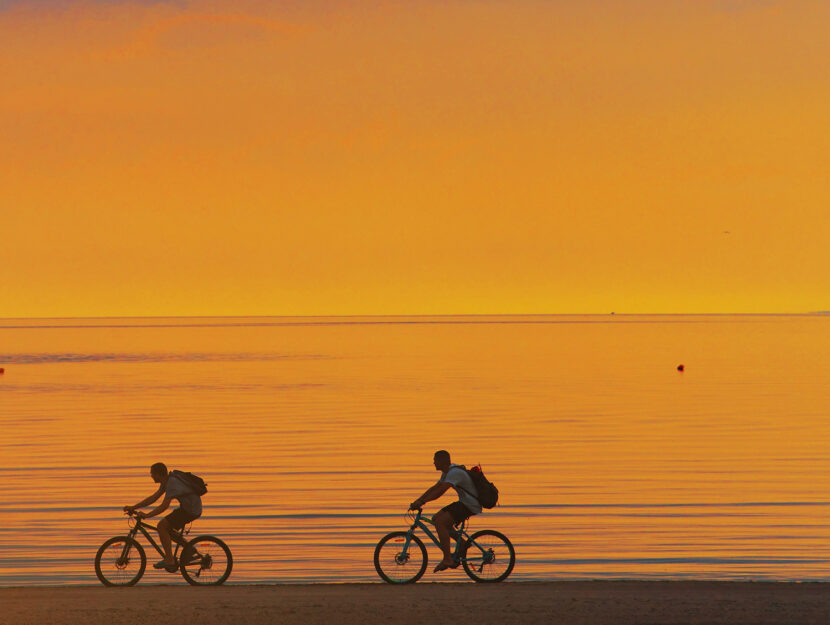 Percorsi in bicicletta Italia: mare