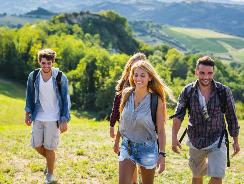 Ragazzi escursione montagna