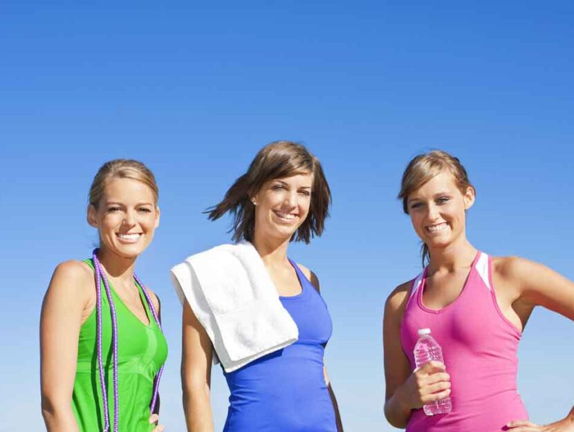 donne corsa fitness costume acqua