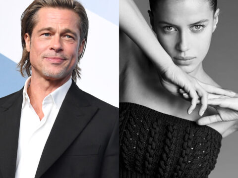Brad Pitt e la nuova fiamma Nicole Poturalski (identica a Irina Shayk)