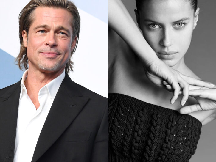 Brad Pitt e la nuova fiamma Nicole Poturalski (identica a Irina Shayk)