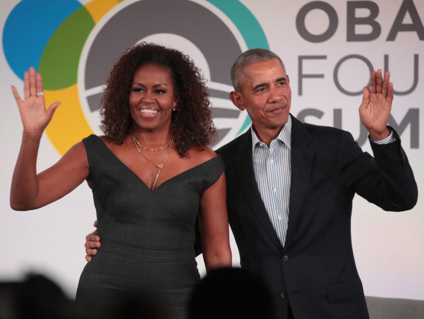 Barack And Michelle Obama Speak At Obama Foundation Summit