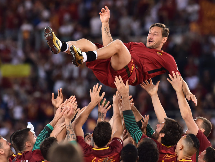 Francesco Totti ultima partita Roma 30 maggio 2017