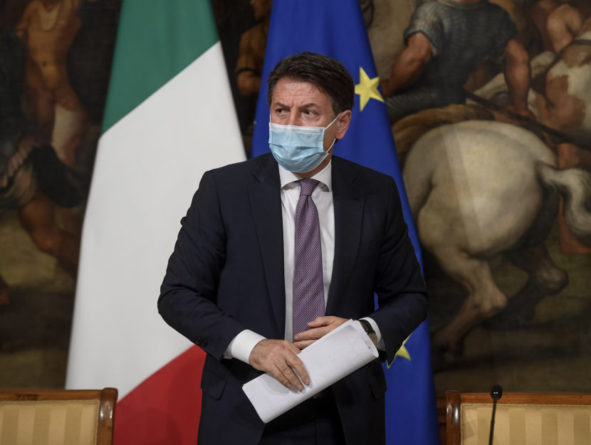 Giuseppe Conte decreto Ristori 27 ottobre 2020