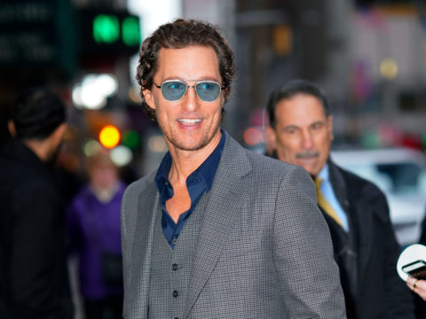 Matthew McConaughey: il segreto della felicità in un libro