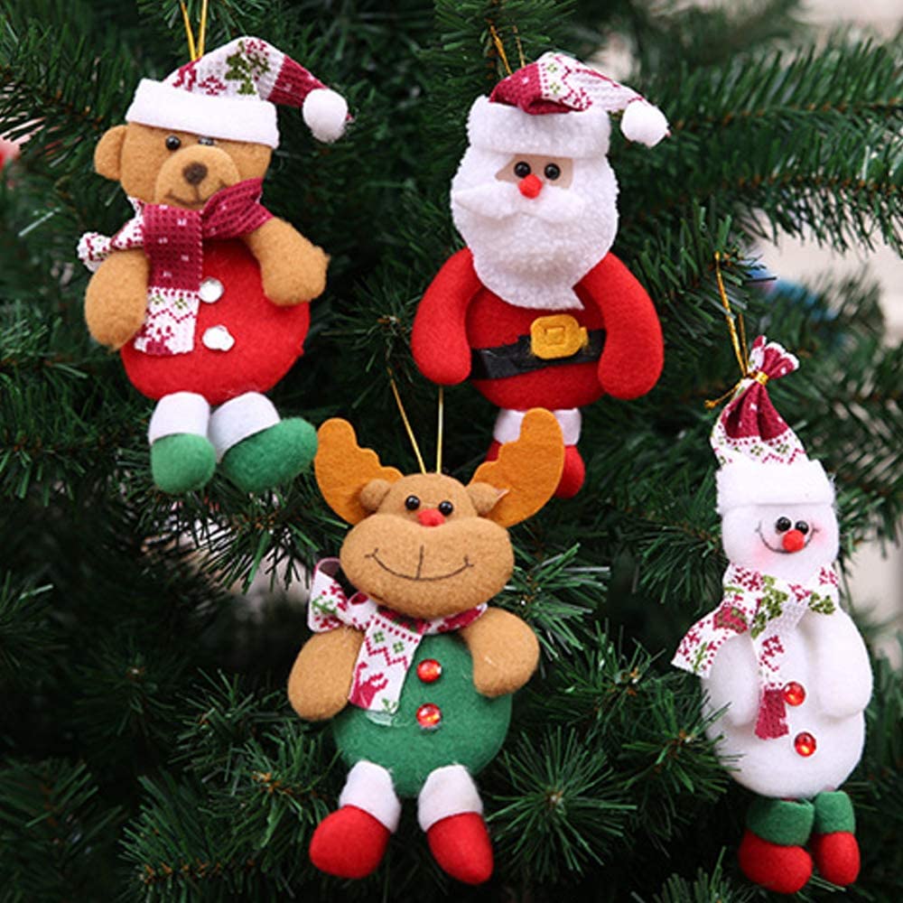Ornamenti di legno di Natale decorazioni natalizie per la casa albero di Natale decorazione per albero di Natale ciondoli per albero di Natale albero di Natale decorazioni fai da te