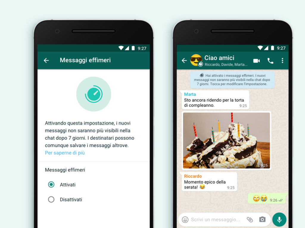 Cosa sono i messaggi effimeri di WhatsApp - Donna Moderna