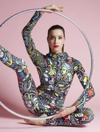 Le Farfalle della ginnastica ritmica in versione glam