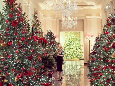 L’ultimo Natale di Melania Trump alla Casa Bianca