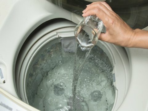 Versare l'aceto in lavatrice: il rimedio della nonna diventa un trucco per lavaggi ecologici