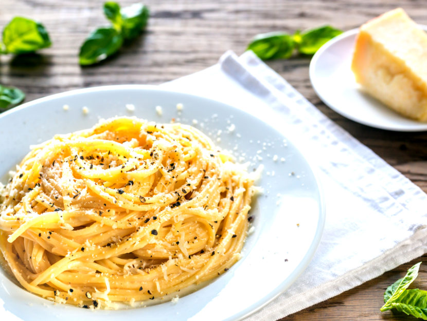 pasta cacio e pepe