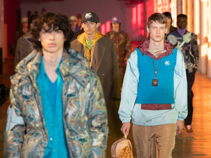 Milano Moda Uomo: l'AI 2022 su passerelle formato  